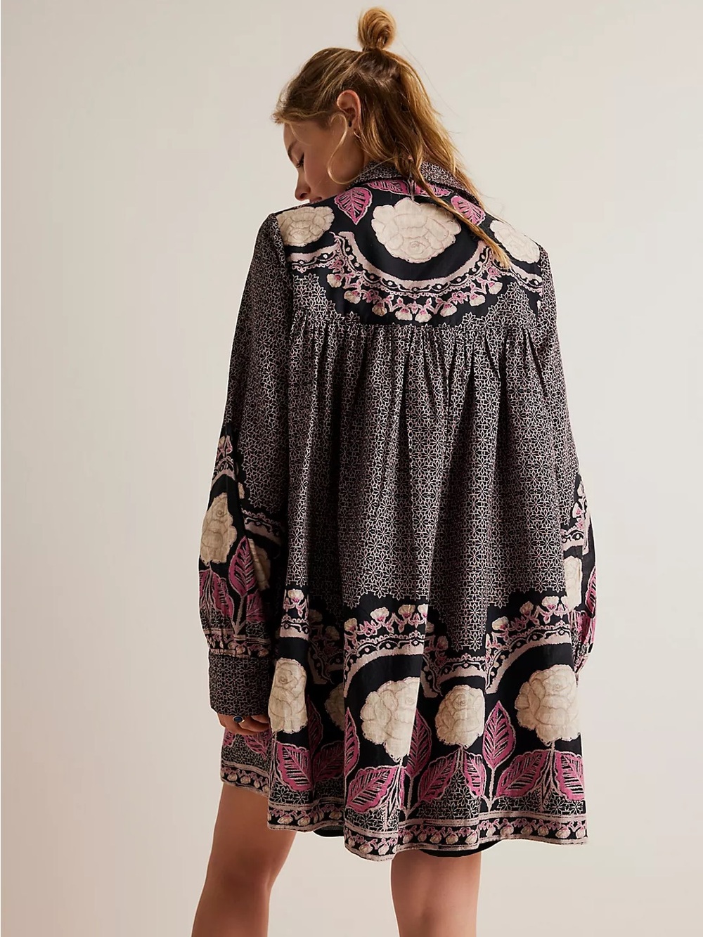 Free People Smell the Roses Mini Dress - Picture 3 of 13